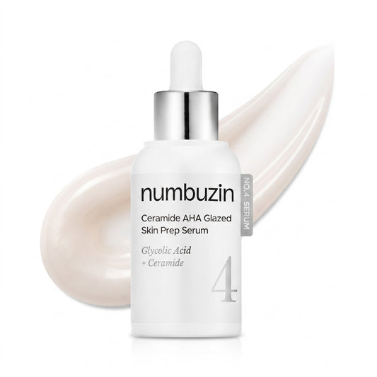 numbuzin No.4 Ceramide AHA Suero Preparador para Piel Glaseada 30ml