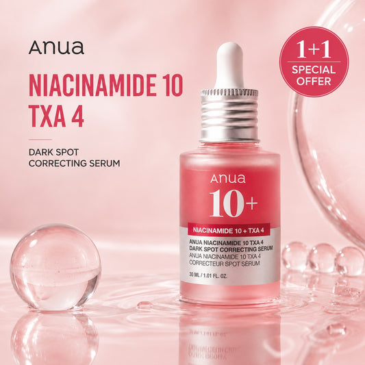 Sérum Correcteur Anti-Taches Anua Niacinamide 10 TXA 4 (30 ml) - Lot de 2