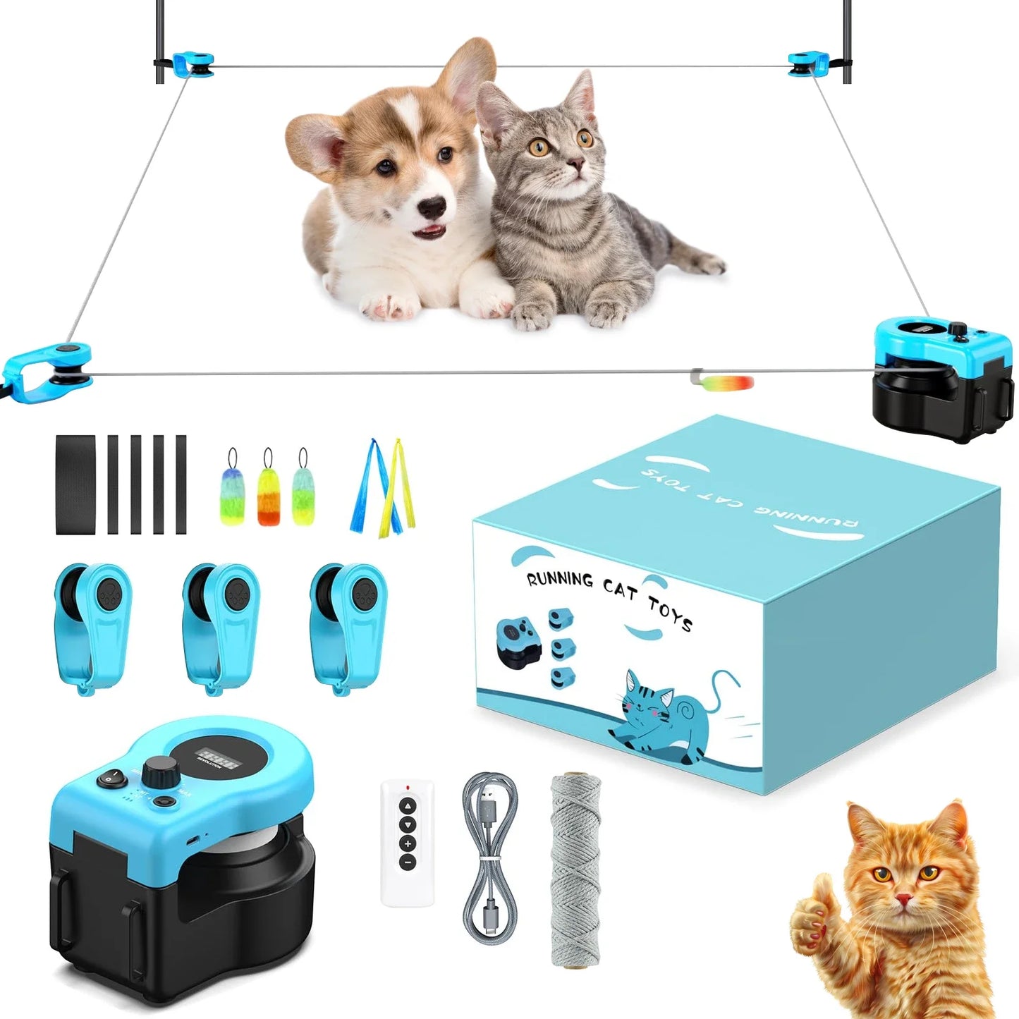 ChaseWhisker™ – L'exercice amusant pour les chats paresseux 😺💨