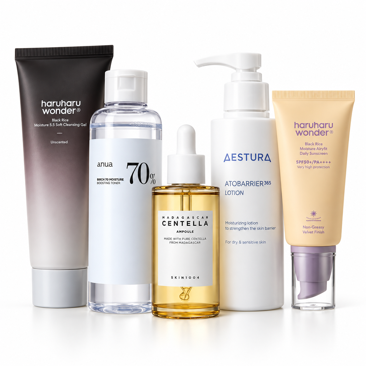 Beginner K-Beauty 5-Step Routine