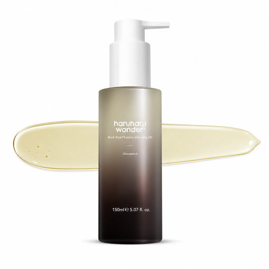 haruharu wonder Huile Démaquillante Hydratante Riz Noir 150ml